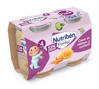 Nutribén Potitos | Tarrito de Crema de Calabaza y Zanahoria| Bebés a partir de 4 Meses | Sin Almidones | Sin Gluten | Sin Huevo | Ingredientes Naturales y Saludables | Pack 2 Unidades de 190g | 380g