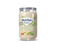 Nutribén Potitos, Tarrito de Crema De Patatas, Puerro Y Zanahoria, Para Bebés a Partir de 6 Meses, Sin Almidones, Sin Azúcares Añadidos, Ingredientes Naturales y Saludables, 235g