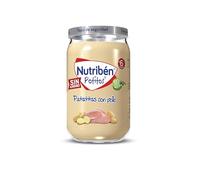 Nutribén Potitos, Tarrito de Pollo con Patatitas, Para Bebés a Partir de 6 Meses, Sin Almidones, Sin Azúcares Añadidos, Ingredientes Naturales y Saludables, 235g
