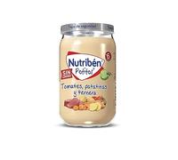 Nutribén Potitos | Tarrito de Verduritas con Pollo y Ternera | Para Bebés a partir de 6 Meses | Sin Almidones | Sin Azúcares Añadidos | Sin Gluten, Huevo, Leche | 235g