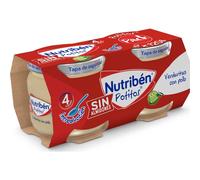 Nutribén Potitos Verduritas con Pollo +4m 2x120 gr