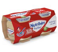 Nutribén Potitos Verduritas con Pollo +4m 2x120 gr