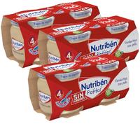 Nutribén Potitos Verduritas con Pollo +4m 6x120 gr