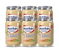Nutribén Potitos Verduritas con Pollo Sin Gluten +6 Meses, 6x235g