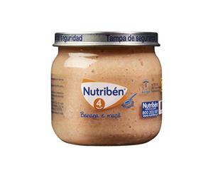 Nutribén Tarro 4 Meses, Plátano Manzana 120g