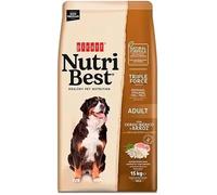 Nutribest Adulto Cerdo Iberico & Arroz 15 Kg - Comida para Perros - Alimento Completo para Perros Adultos - Cerdo Iberico y Arroz Natural
