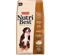 Nutribest Adulto Cerdo Iberico & Arroz 15 Kg - Comida para Perros - Alimento Completo para Perros Adultos - Cerdo Iberico y Arroz Natural