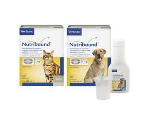 Nutribound® - Suplemento nutricional de recuperación para perros y gatos Formato: 3 x 150ml Perros