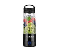 nutribullet Batidora portátil en color negro, potente hoja extractora, taza de 475 ml, tapa para llevar, cable de carga USB-C y guía del usuario (idioma español no garantizado), ofrece más de 15