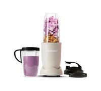 nutribullet Blender 900 Series en arena mate - Potente extractor de 25.000 rpm mezcla frutas congeladas, nueces y hielo para batidos y jugos - Kit de 11 piezas incluye tazas, tapas para llevar,