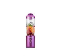 Nutribullet Flex 590 ml, Batidora Portátil con Tapa, Cuchillas Desmontables, Recargable por USB-C, Tritura Hielo y Frutas Congeladas, Asa de Transporte, Sin BPA, NBP013VT, Violeta