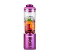 nutribullet Flex 590ml - Batidora Portátil para Smoothies con Tapa con Boquilla y Asa, Picadora, Tritura Hielo y Frutas Congeladas, USB-C, Vaso sin BPA, Fácil de Limpiar, Violeta (NBP013VT)