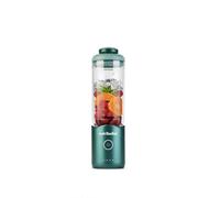 nutribullet Flex 590ml - Batidora Portátil para Smoothies con Tapa con Boquilla y Asa, Picadora, Tritura Hielo y Frutas Congeladas, USB-C, Vaso sin BPA, Fácil de Limpiar, Verde Bosque (NBP013GR)
