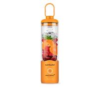 nutribullet Flex X McLaren F1 Team - Batidora Portátil de 590 Ml Naranja | Batidora de Smoothies, Inalámbrica, Vaso Sin BPA, USB-C Recargable, Pica Hielo y Fruta Congelada, Tapa, Asa, NBP213PA-MC