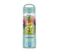 nutribullet Portable - Batidora Portátil de 475 Ml Azul Claro | Batidora de Smoothies, Vaso Tritan Sin BPA, Cuchilla Acero 4 Puntas, USB-C Recargable, +15 Ciclos de Mezcla, NBP003LBL