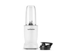 nutribulllet Turbo 1000W - Batidora Compacta, Smoothie Maker, Personal Blender con Auto-Cycle de 45 Segundos, Cuchilla Rapid Extractor, para Batidos, Fruta Congelada y Frutos Secos, Blanca (NBT1004MW)