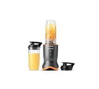 nutribulllet Ultra x McLaren F1 Team - Batidora, Smoothie Maker con Vasos de Tritan de 700/900 ml, Tecnología Silenciosa, Función Pulse, Diseño Compacto, Tapa To-Go, 1200 W, Gris (NB1206GO-MC)