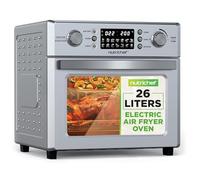 Nutrichef freidora aire, Air fryer, 26L, Horno, Electrico, 10 funciones automaticas, Incluye Bandeja recolectora, canasta para freír y rejilla para hornear