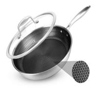 NutriChef sarten parrilla, Grill, 11”, Asador, Para carne, Cuadrada, Esmaltada