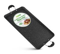 Nutrichef sarten parrilla, Grill, 28cms, Anodizada, Asador, Plancha cocina, Antiadherente, Asas reforzadas, Apto para lavavajillas