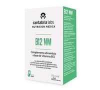Nutrición Médica B12 NM de 1000mcg de Vitamina B12 20 Cápsulas