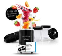 Nutrición Mixer Smoothie Maker Batidora Mezcladora Leche Acero Inoxidable Set