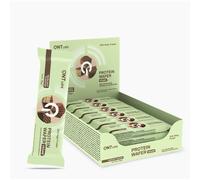 Nutrición proteica de avellana QNT Vegan Wafer Bar 12x35 g Unisex