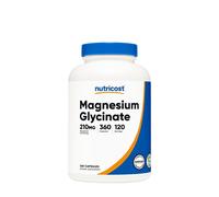 Nutricost - Glicinato de Magnesio 210 mg (360 Cápsulas)