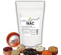 Nutrics 75 g de NAC N acetil cisteína en polvo, 100% puro, libre de rellenos, aglutinantes y agentes de carga, N acetil L cisteína (75 g)