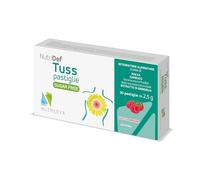 NutriDef Tuss Calm Sugar Free - 30 pastillas sabor frambuesa - Alivio para la tos seca y grasa - Con Grindelia, malva y saúco - Sin azúcar ni gluten
