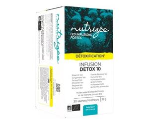 Nutrigée Detox 10 Infusión 30 Sobres