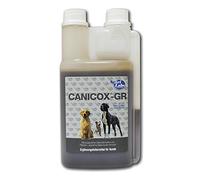 NutriLabs Canicox®-GR Suplemento alimenticio para Perros Mayores 500 ml - Complemento alimenticio para Perros Mayores con MSM, condroitina, glucosamina, Ginseng y Mucho más. Productos de Salud para