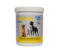 NutriLabs Irostol® Pellets para Perros 500 g - Suplemento alimenticio para perros con MSM, biotina y ácidos grasos omegafetos - vitaminas esenciales para perros y minerales - Alimentos complementarios
