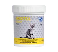 NutriLabs Irostol® Polvo para Gatos 100 g - Complemento alimenticio para gatos con MSM, biotina y ácidos grasos omegafeitos - vitaminas importantes para gatos - Productos de salud para gatos - Cuidado