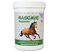 NutriLabs Rascave Hepar - Polvo de Hierbas hepáticas para Caballos para apoyar el metabolismo hepático y renal, con Cardo Mariano, 500 g