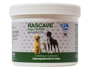 NutriLabs Tabletas Rascave Hepar Forte para Perros 90 PCS. - Tabletas hepáticas - Vitaminas B para perros - Productos de salud para perros - Suplementos dietéticos Perro - Complejo hepático