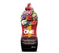 nutriONE - Abono líquido concentrado para todo tipo de Plantas y Flores. Fertilizante Premium con ingredientes naturales y resultados visibles en 7 días.