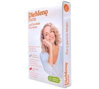 Nutriops DieMeno Forte 60 Cápsulas (Día y Noche) - Suplemento para la Menopausia con Isoflavonas de Soja, Salvia, Lúpulo y Melisa - Alivio de Sofocos, Sudoración e Insomnio - Sin Gluten