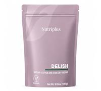 Nutriplus Mezcla de café soluble y achicoria. Las raíces de achicoria molidas en polvo proporcionan soporte de inulina, fibras prebióticas para el metabolismo, mejorando el sistema digestivo 100 g