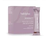 NutriPlus Serenity Instant - 30 sobres té negro para agua caliente/fría, desintoxicación, efecto quemagrasas, salud general