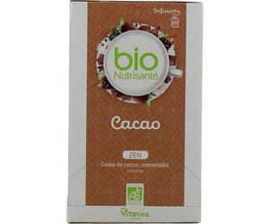 Nutrisanté Infusión Cacao Zen Bio 20 Sobres