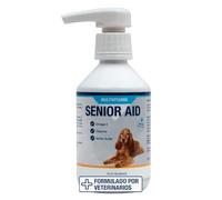 NutriScience Senior Aid Suplemento para Perros Mayores 250ml Caramelo - Apoyo Cognitivo, Energía - Antioxidantes y Vitaminas con Glucosamina Condroitina Omega 3 Mejora Mobilidad Articulaciones