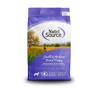 NutriSource Alimento seco para cachorros de razas pequeñas y medianas, 4 libras