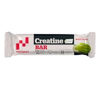 NUTRISPORT - Barrita Creatina Melon Sweet 44g 18 uds| 3,5g de Creatina Creapure®, Proteína Láctea, Vitaminas y Minerales | Alta en Fibra | Snack Post Entreno | Sabor Chicle de Melón