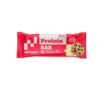 NUTRISPORT Barrita Protéica | Complemento Alimenticio | Alto Contenido en Proteínas | Suplemento para Deportistas | Sabor Vainilla & Cookies | 24 unidades
