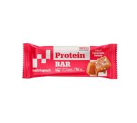 NUTRISPORT Barrita Protéica | Complemento Alimenticio | Alto Contenido en Proteínas | Suplemento para Deportistas | Sabor Salted Caramel | 24 unidades