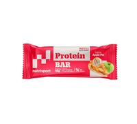 NUTRISPORT Barrita Protéica | Complemento Alimenticio | Alto Contenido en Proteínas | Suplemento para Deportistas | Sabor Yogur & Apple Pie | 24 unidades