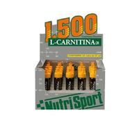 Nutrisport L-Carnitina 1500 20 viales x 25 ml - Naranja