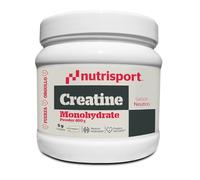 NUTRISPORT - Creatina 400 Monohidrato 400g | Máxima Pureza >99% | Aumenta Fuerza y Rendimiento | Sin Aditivos | Para Deportistas y Entrenamientos de Alta Intensidad |Sin Sabor para Mezclas Versátiles