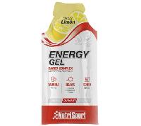 Nutrisport - Gel energético Limón 35g - Gel Energético - Rápida Absorción - Ideal para Deportistas - Sabor Limón - Formato Individual - Caja de 24 unidades